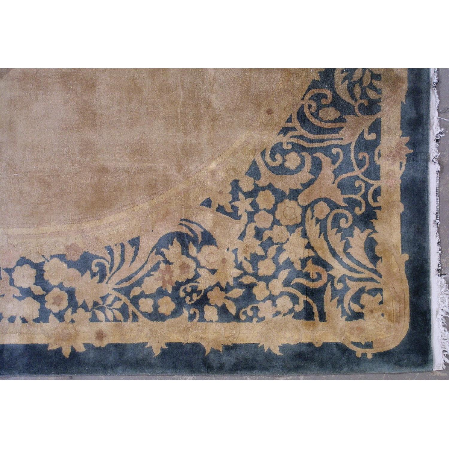 Antique 1930s Chinese Art Deco Rug - image-8