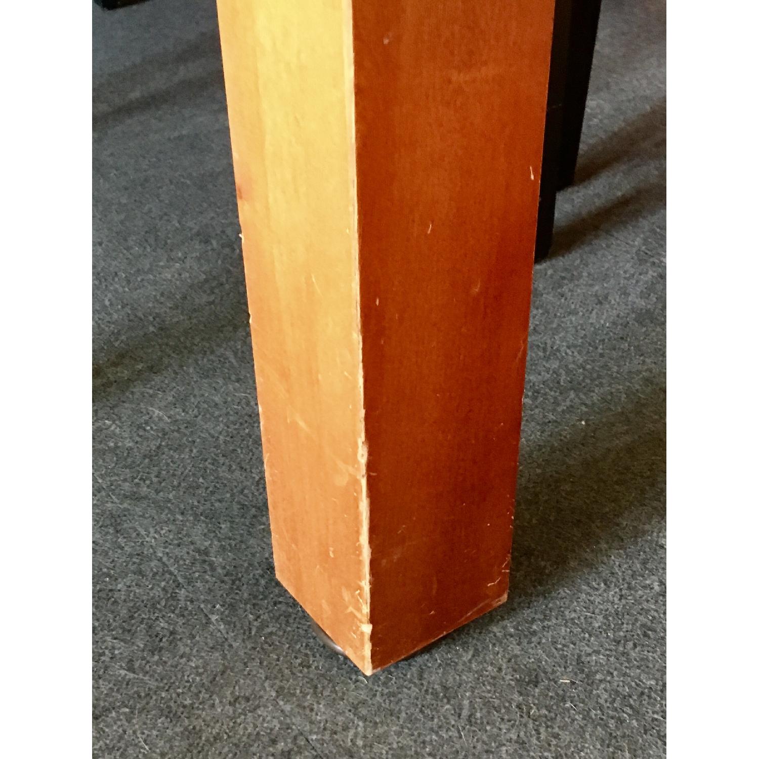 Modern Parson's Style Cherry Dining Table - image-3