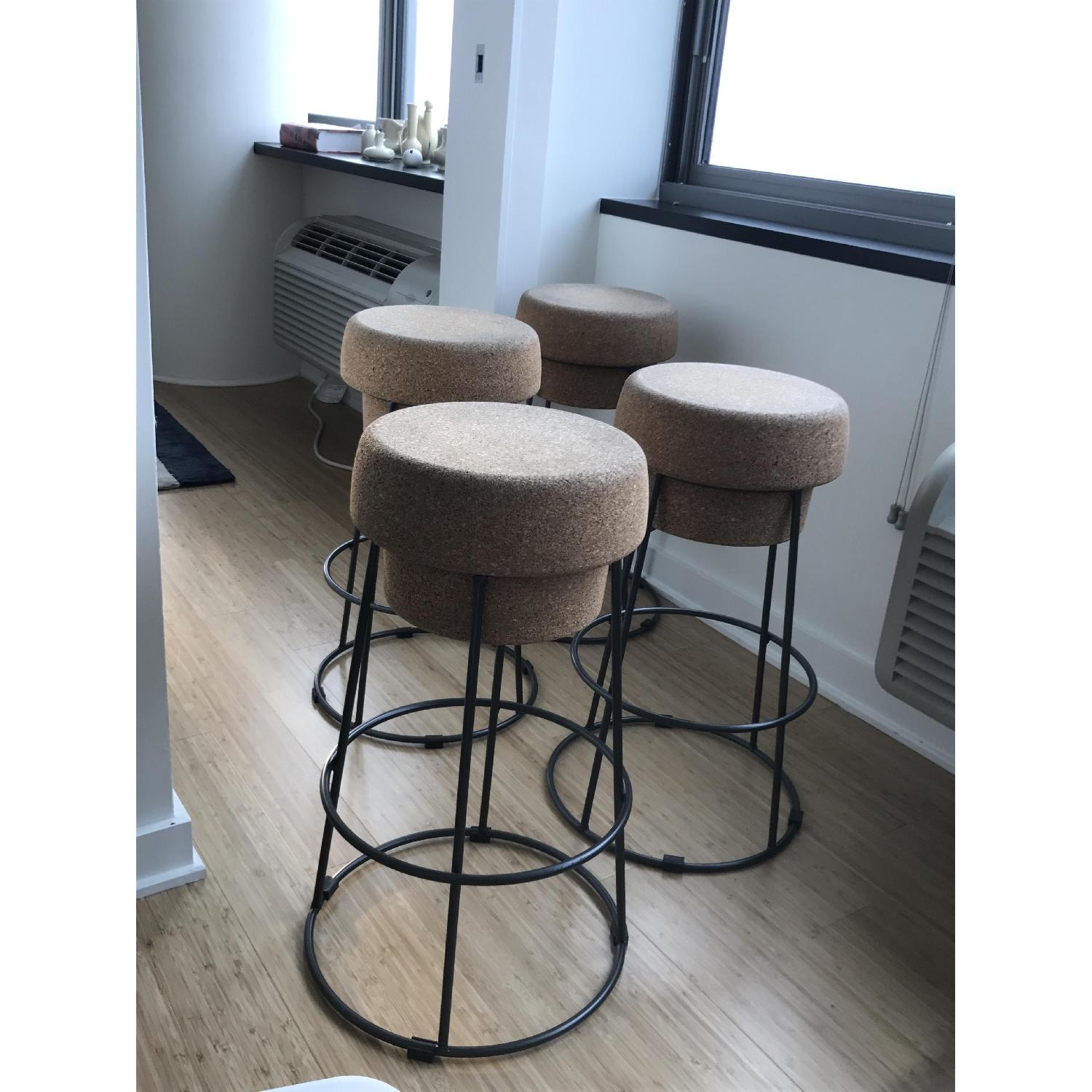 Domiitalia Orlandini & Radice's Bouchon Counter Stools - image-1