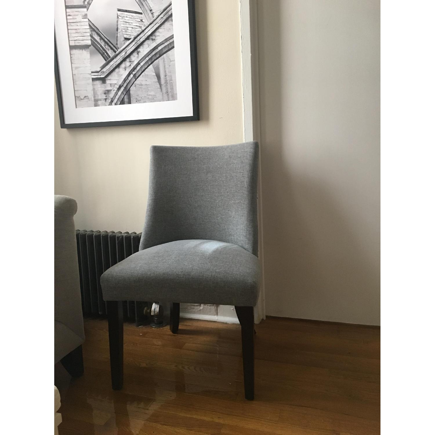 Homelegance Grey Studded Dining Chairs - image-1