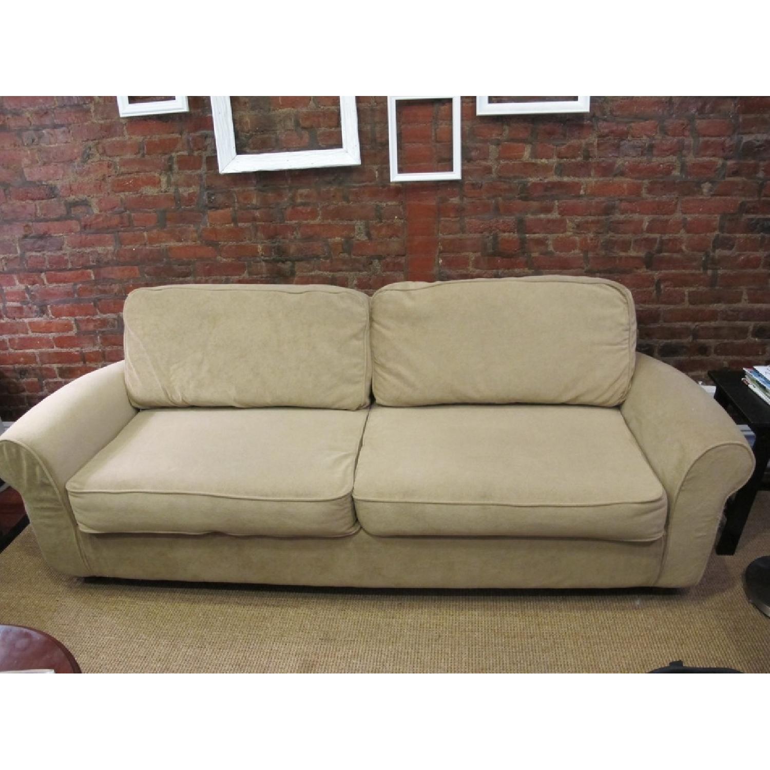 Pier 1 Sofa & 2 Ottomans - image-5