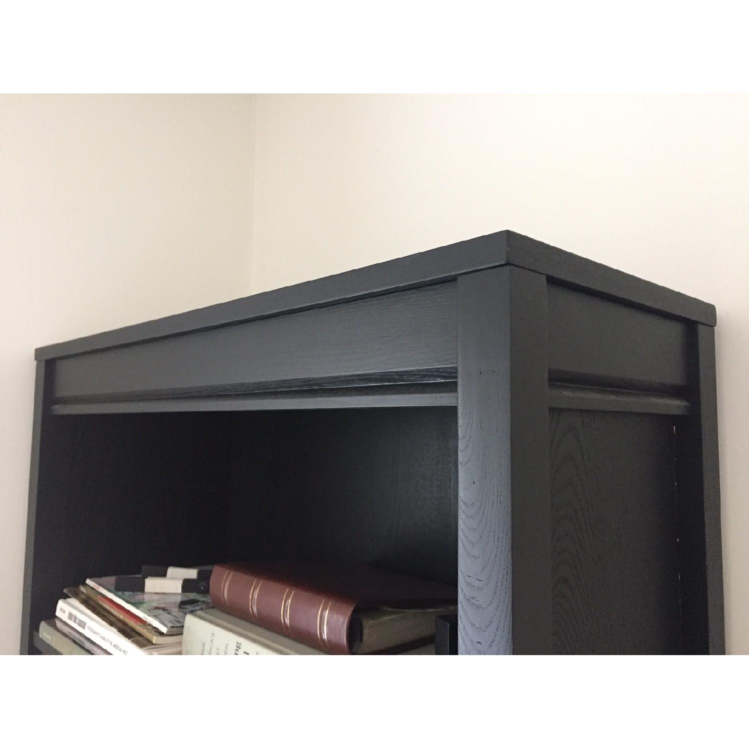 Crate & Barrel Payton Ebony Bookcase - image-4