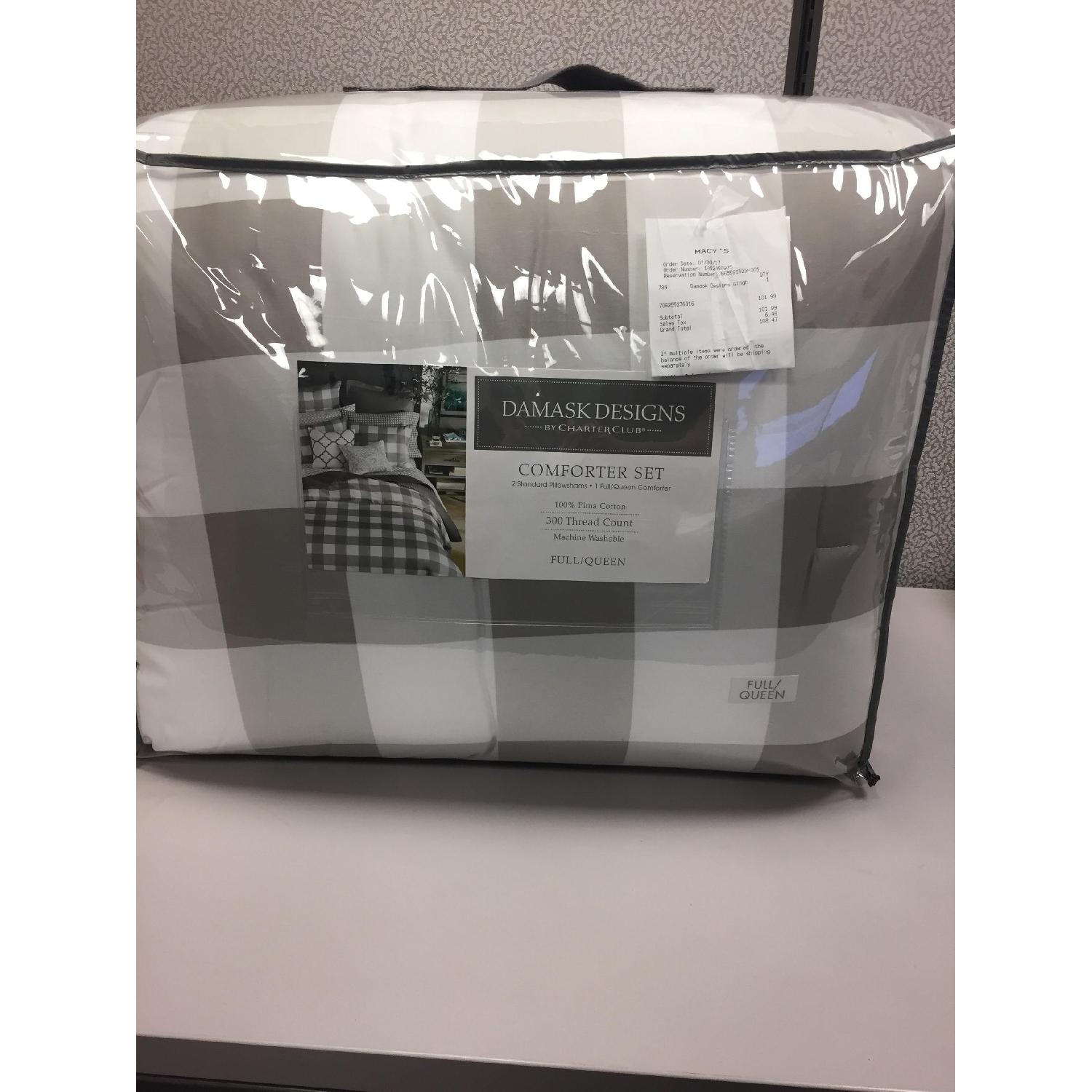 Macy's Charter Club Damask Designs Comforter Set - image-4