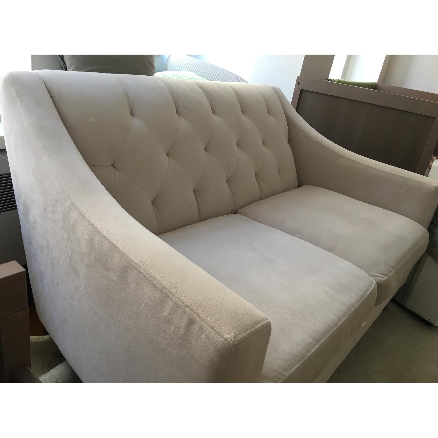 Macy's Chloe Tufted Loveseat - image-1