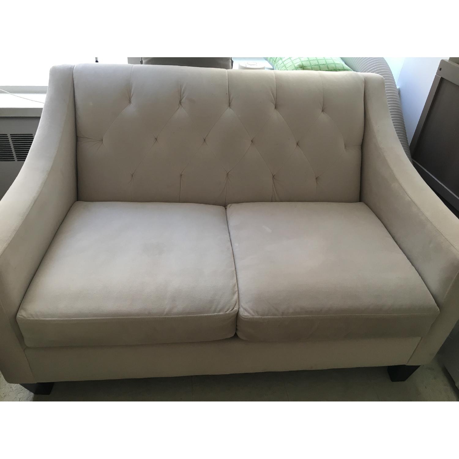 Macy's Chloe Tufted Loveseat - image-2