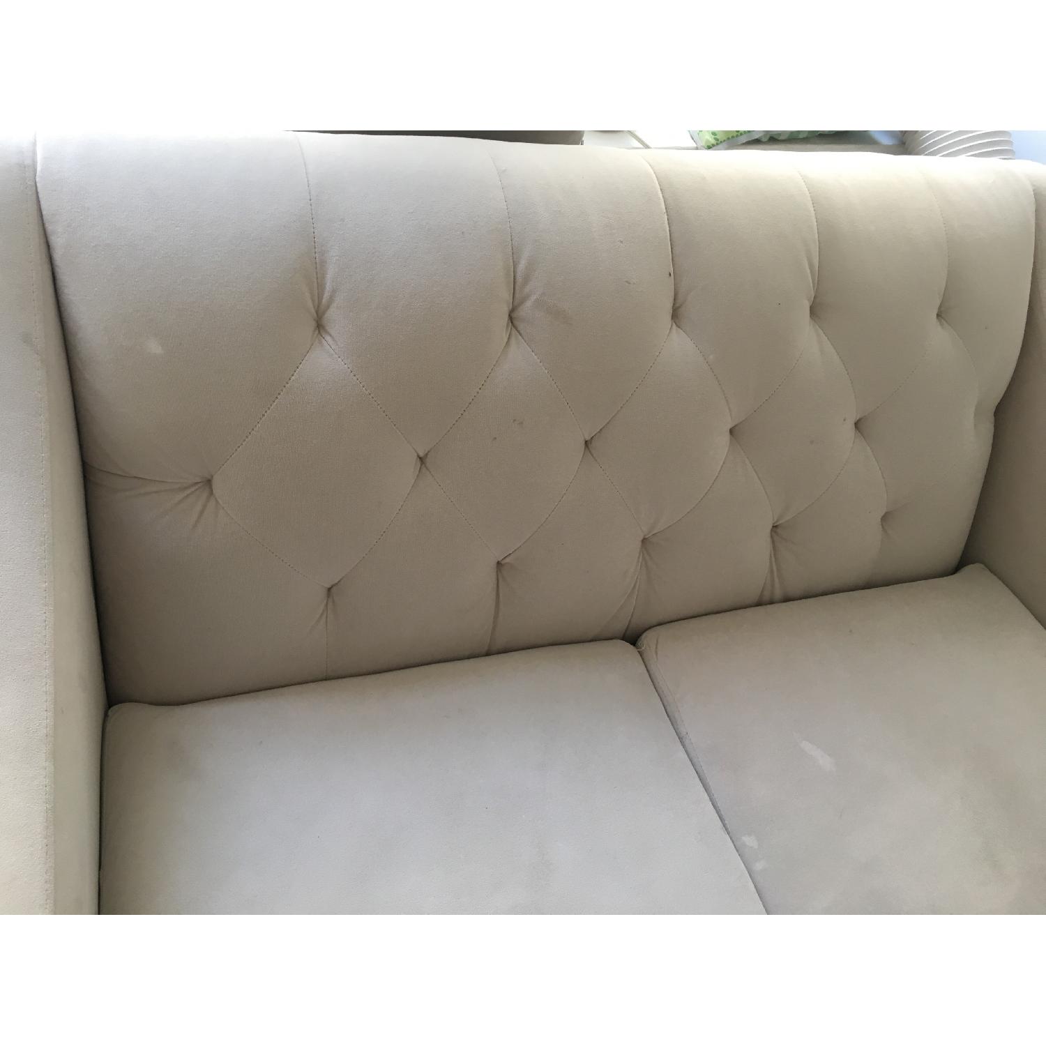 Macy's Chloe Tufted Loveseat - image-3