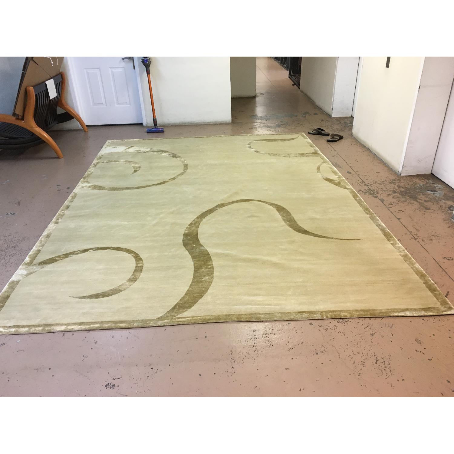 Hand-Spun Beige Odegard Rug - image-1