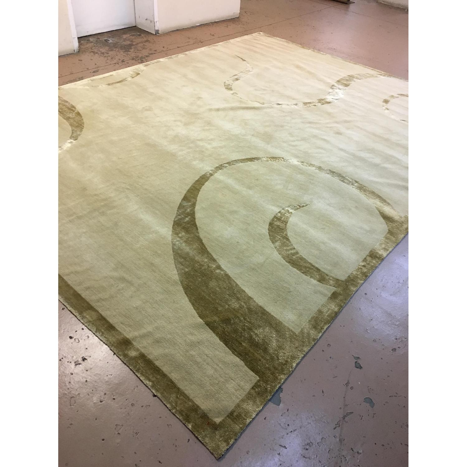 Hand-Spun Beige Odegard Rug - image-2