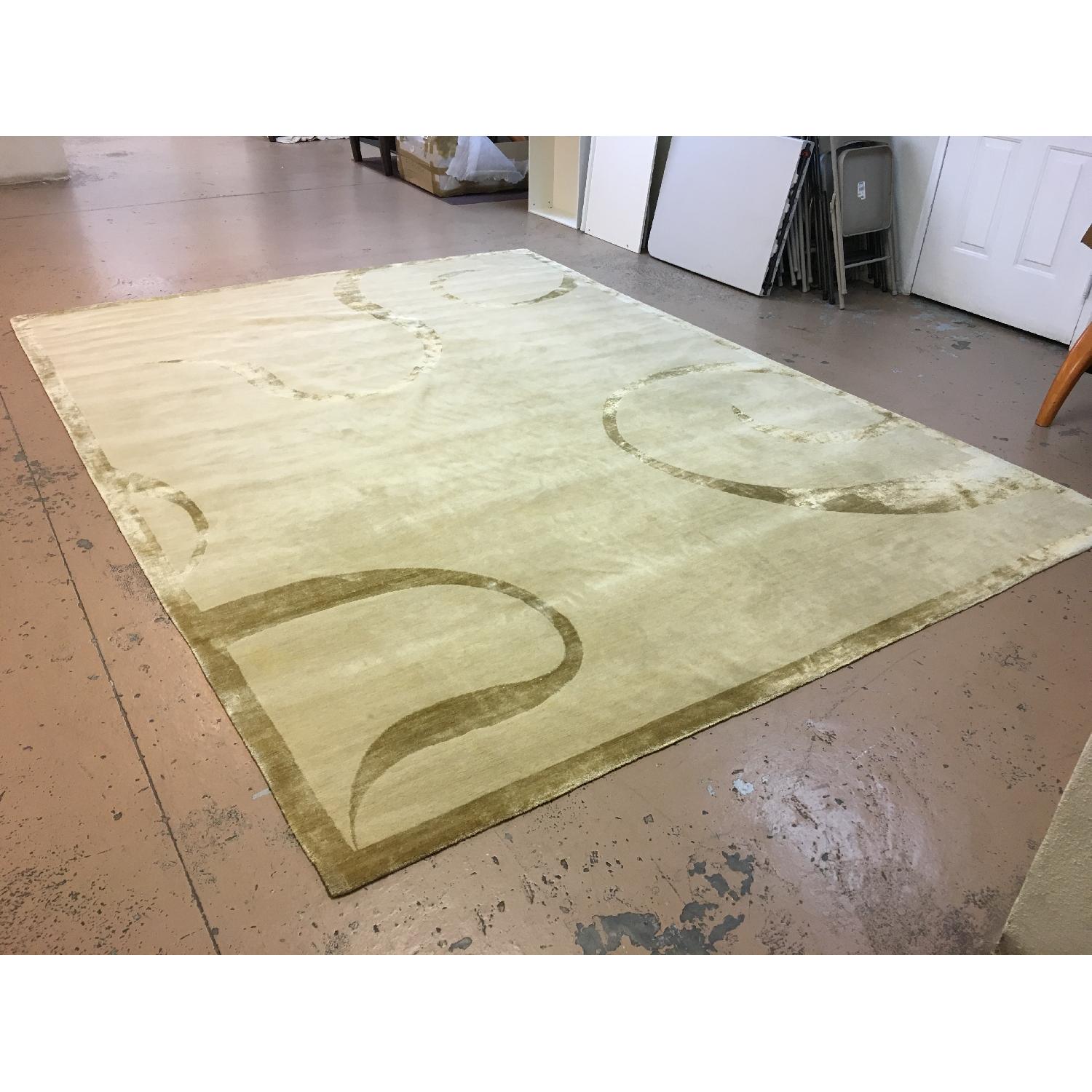 Hand-Spun Beige Odegard Rug - image-3