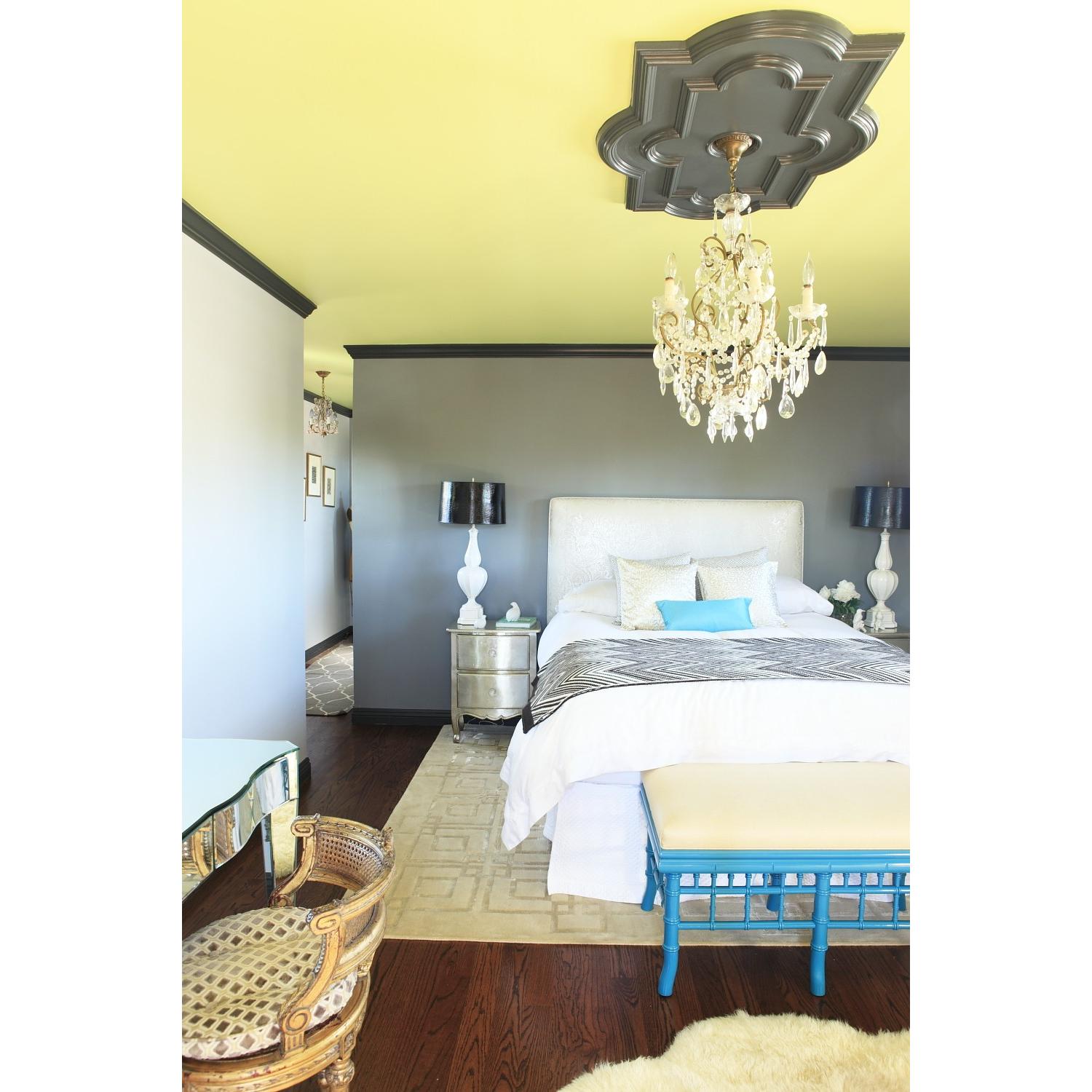 Osborne and Little Upholstered Queen Size Headboard - image-3