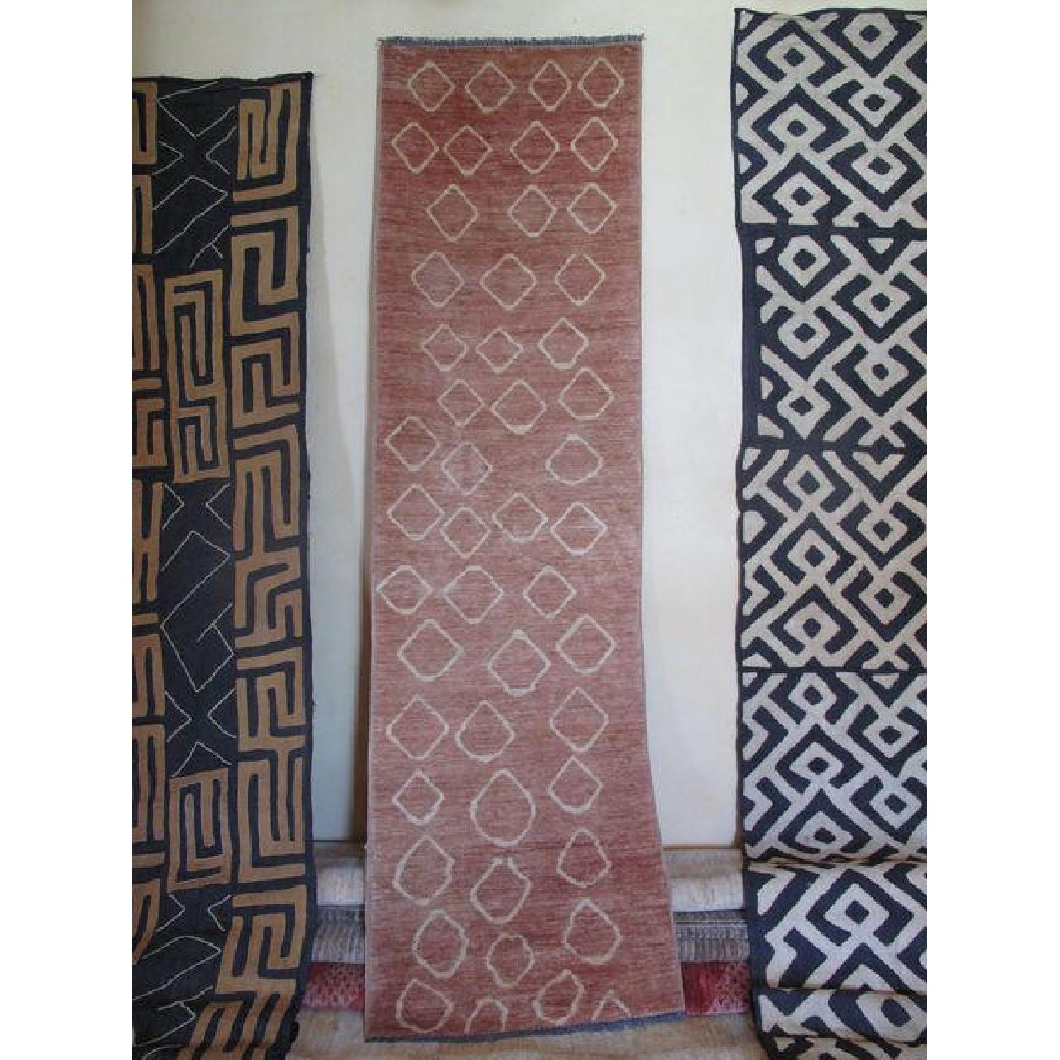 Antiquarius Imports Hand Woven Naturally Dyed Runner - image-1