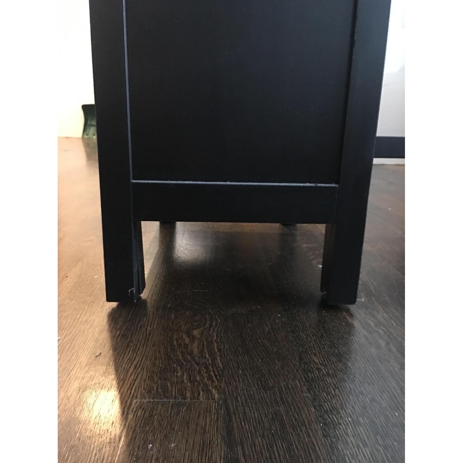 Ikea Hemnes Storage Cabinet w/ Glass Door in Black-Brown - image-4