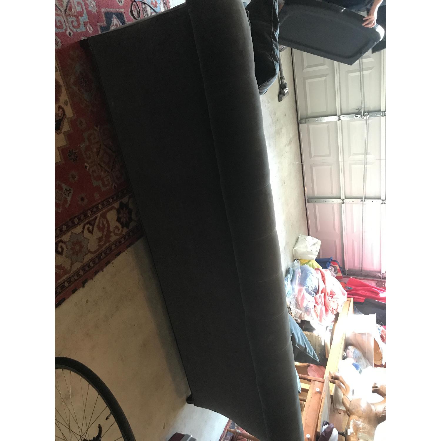 Cisco Brothers Clarence Velvet Tufted Sofa - image-4