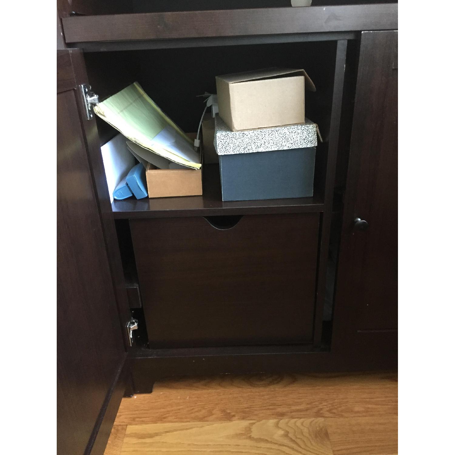 Office Star Products Dennison Compact Multi-Shelf Workstation - image-1