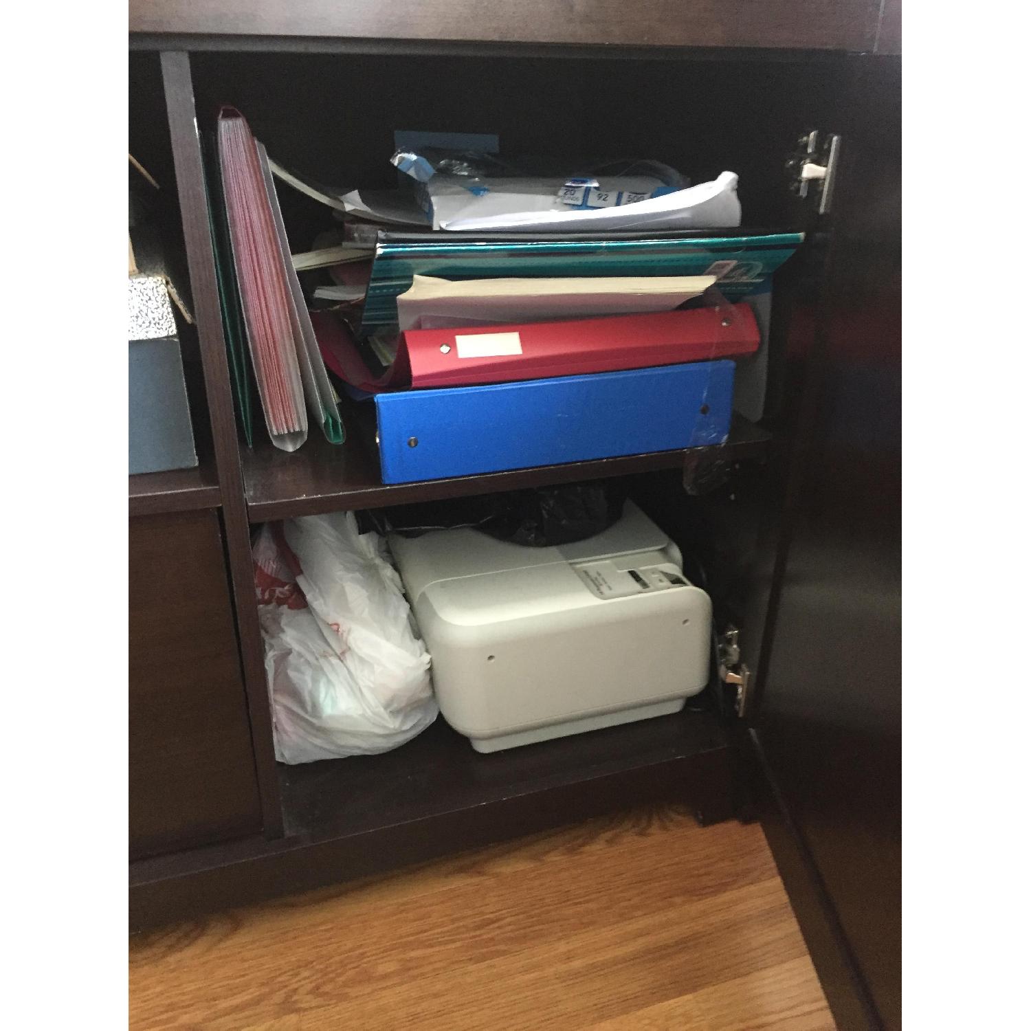 Office Star Products Dennison Compact Multi-Shelf Workstation - image-2