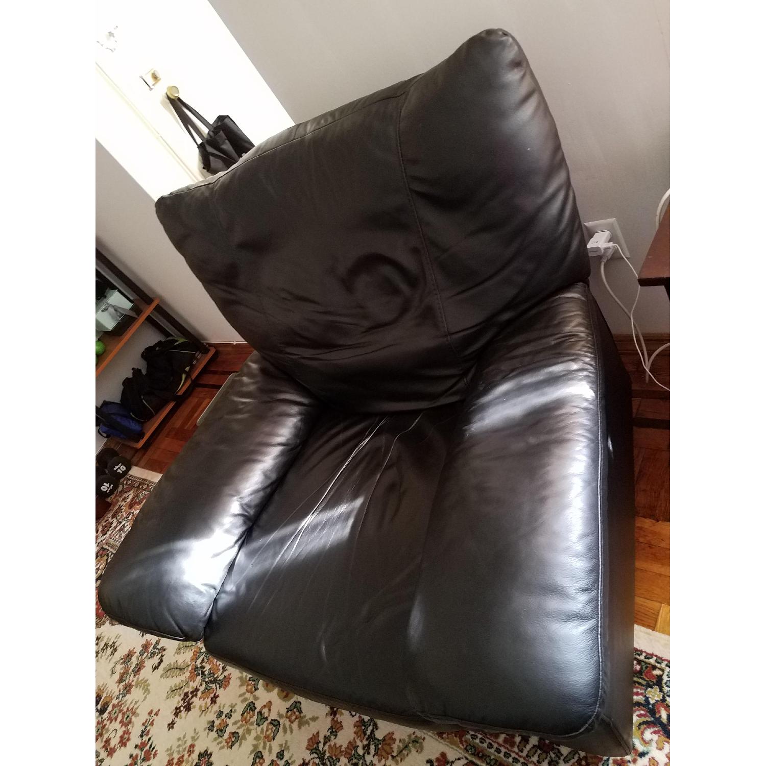 Leather Reclining Armchair - image-2
