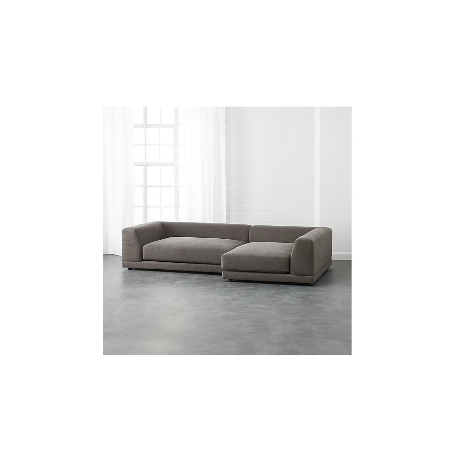 CB2 Uno Sectional Couch - image-1