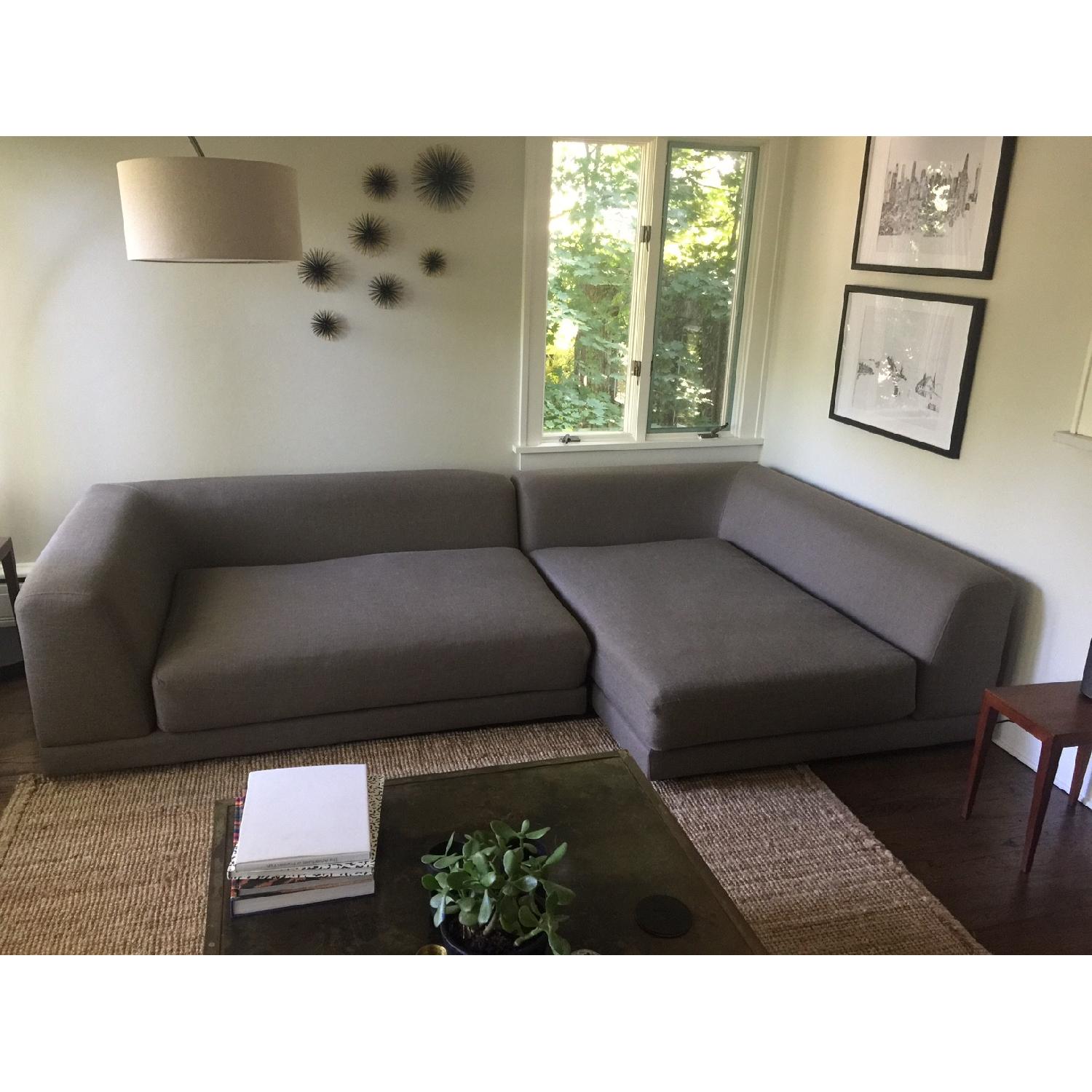 CB2 Uno Sectional Couch - image-2