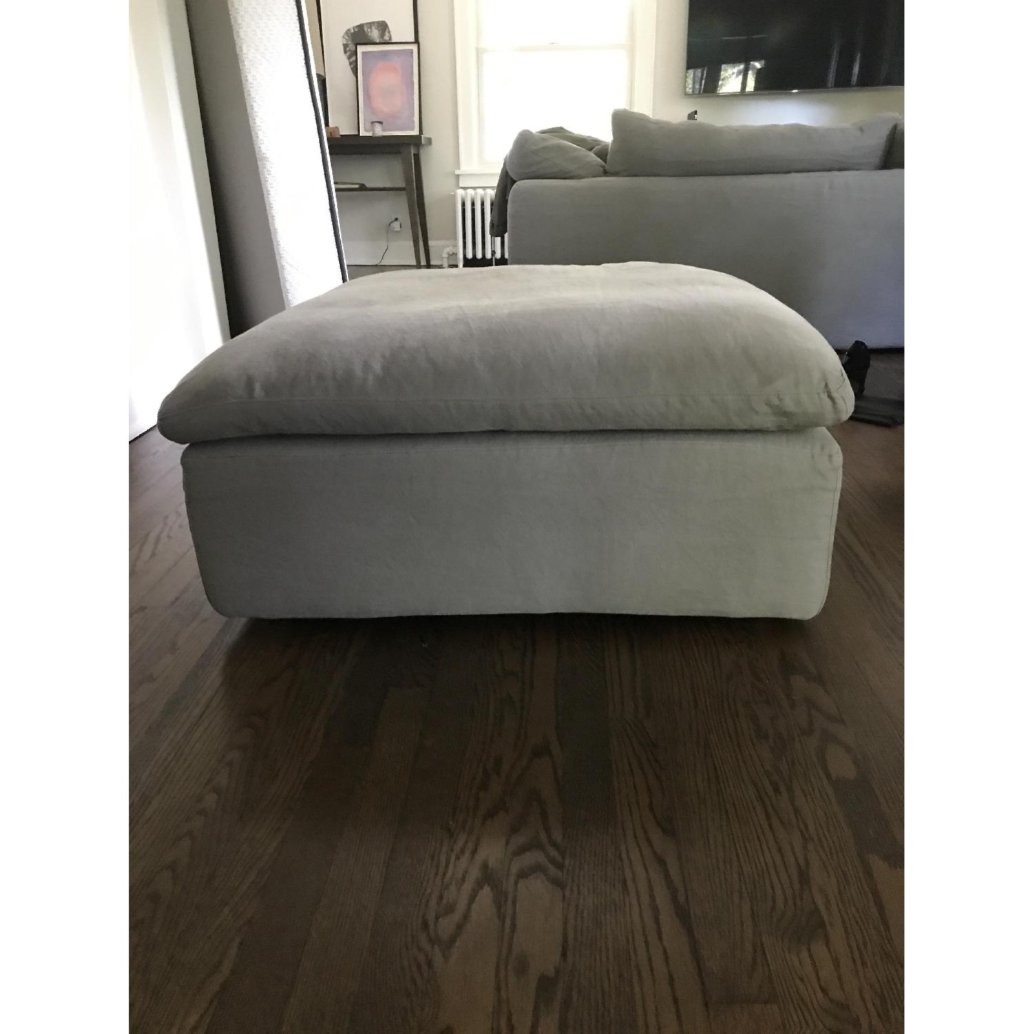 Restoration Hardware Cloud Ottoman - image-3