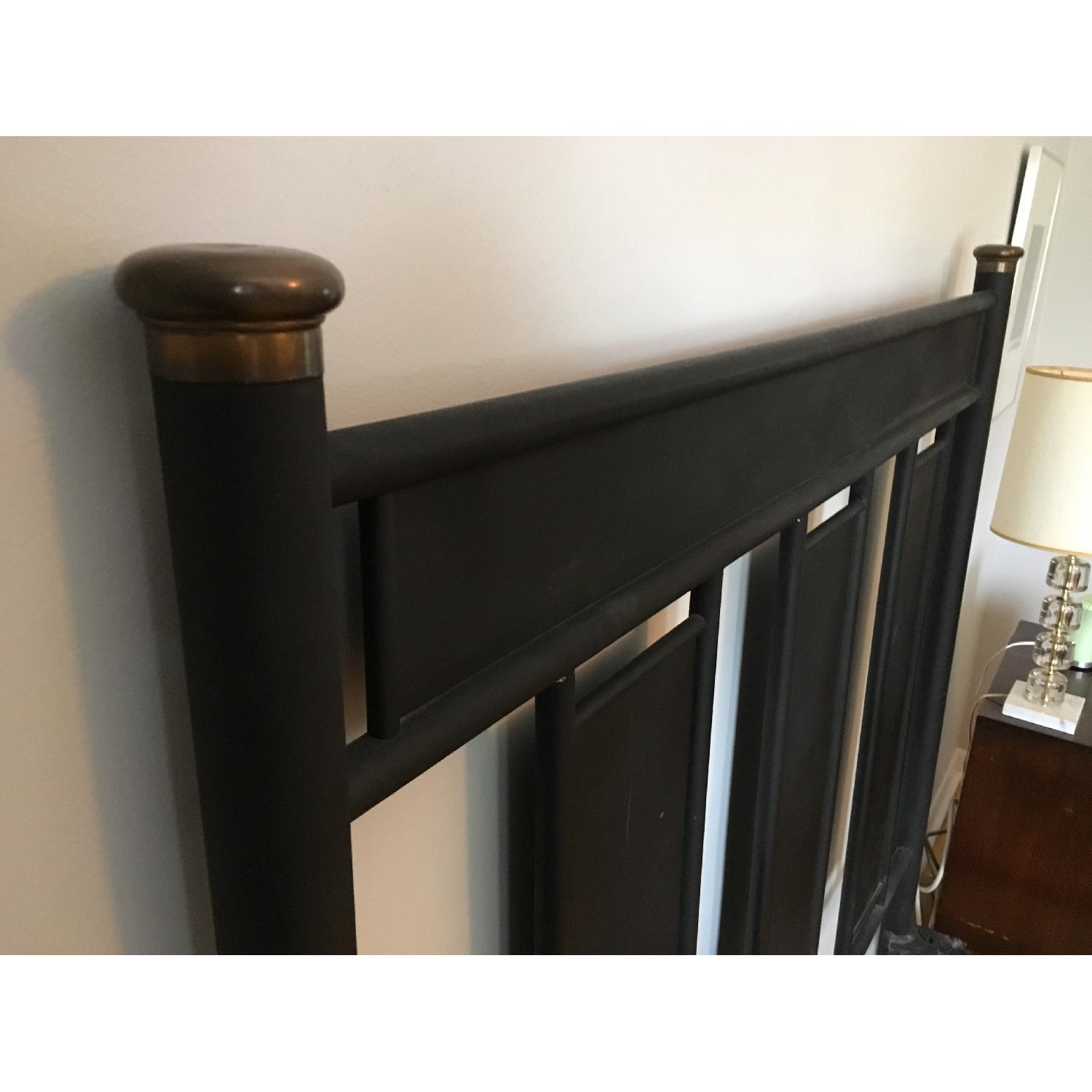 Antique Iron Full Size Bed Frame - image-4