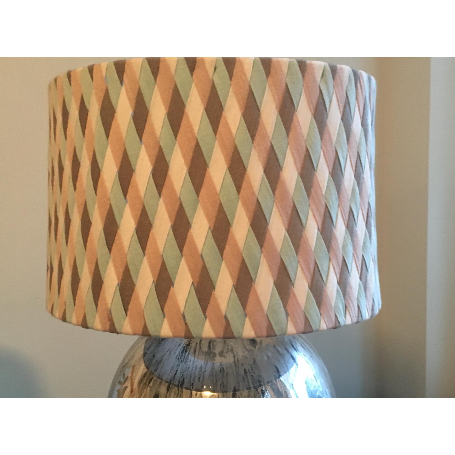 Anthropologie Woven Lamp Shade - image-1