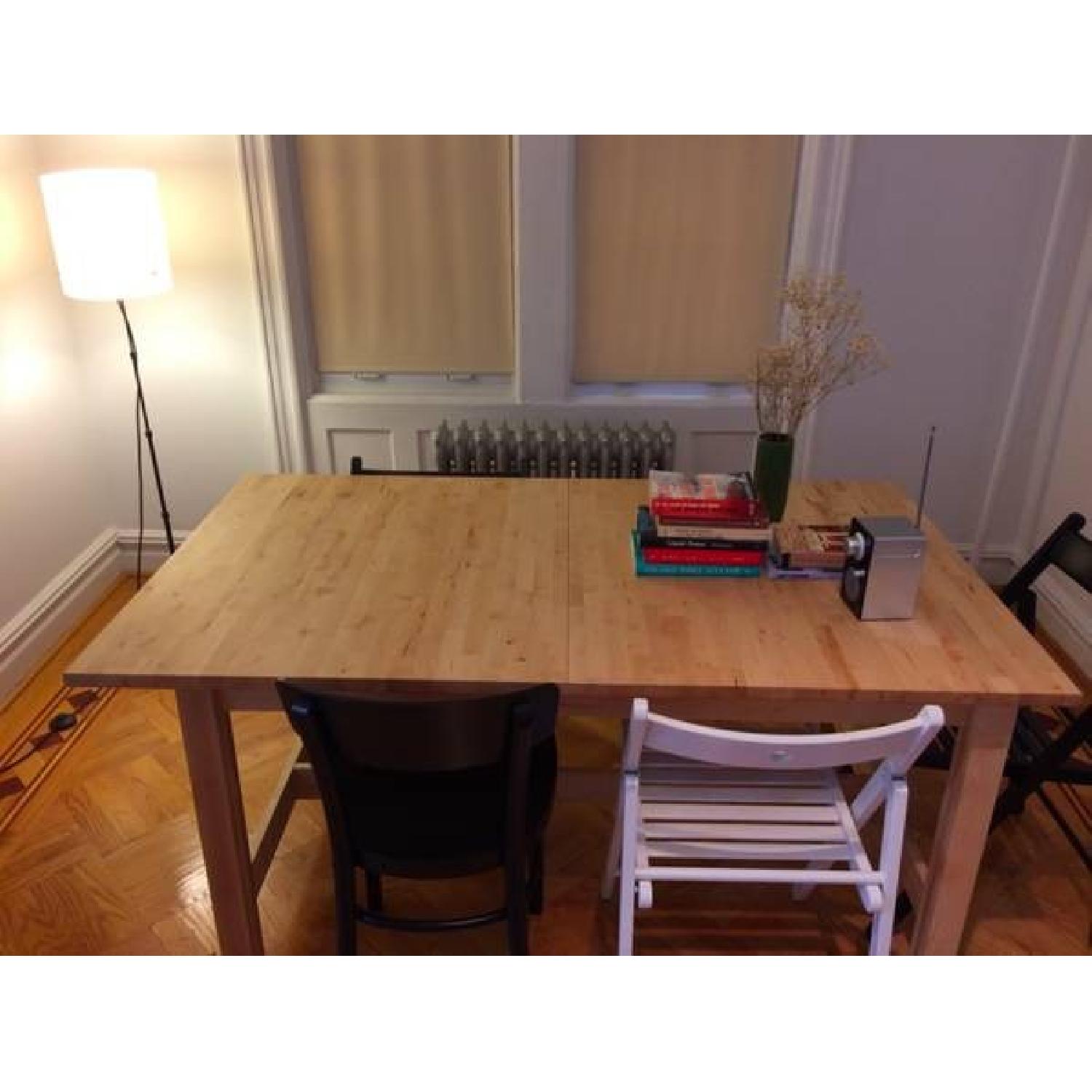 Ikeea Extendable Dining Table - image-4