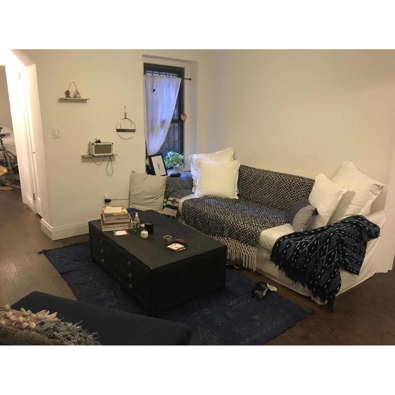 Restoration Hardware Printmaker's Coffee Table - image-3