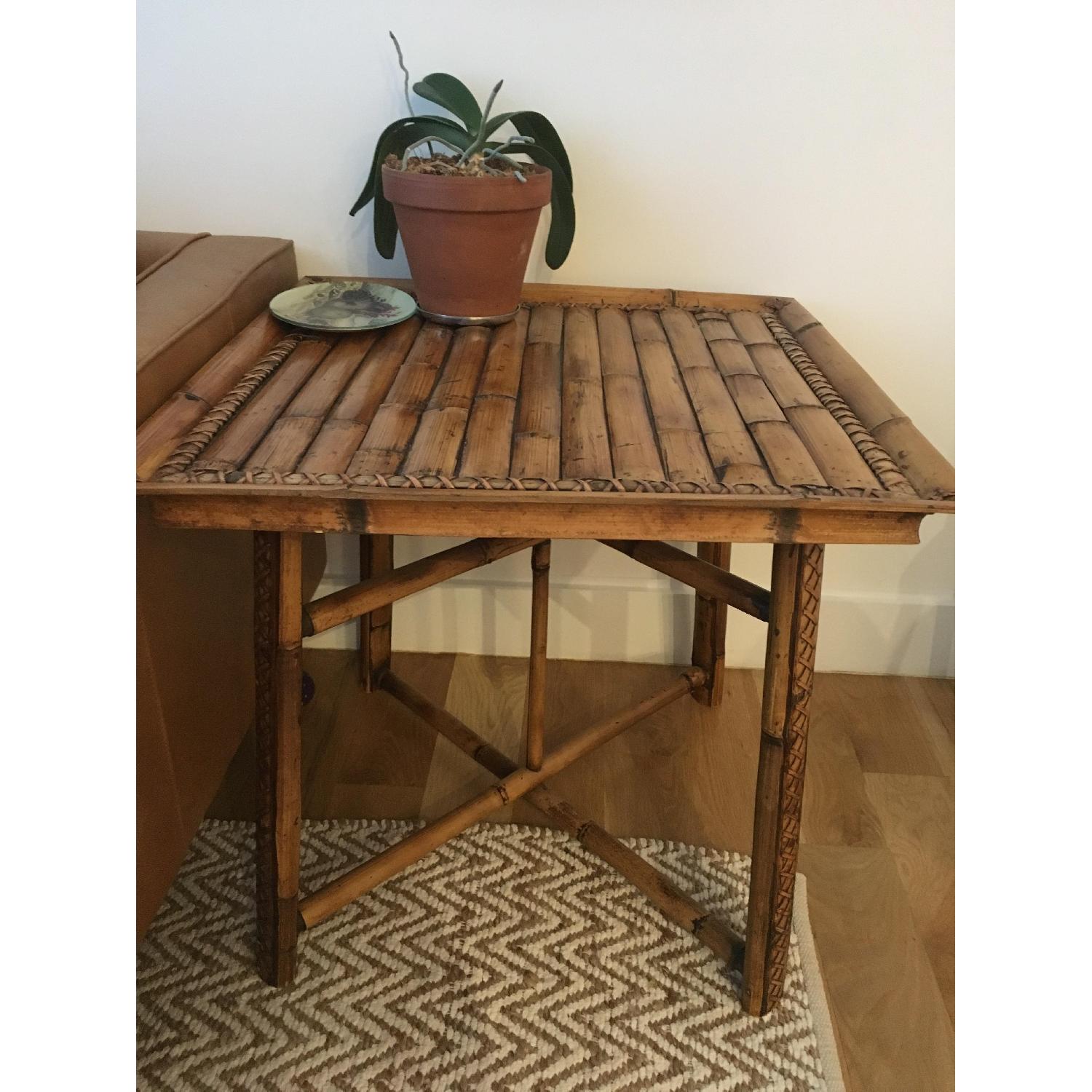 Bamboo Side Table - image-1