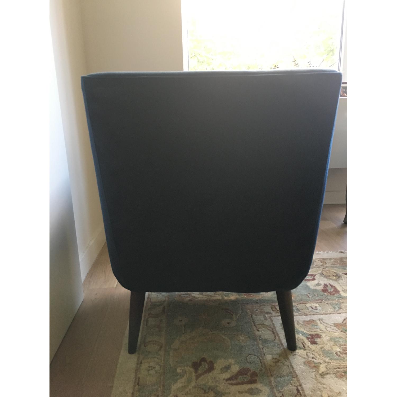 Room & Board Quinn Chairs in Indigo Velvet - image-2