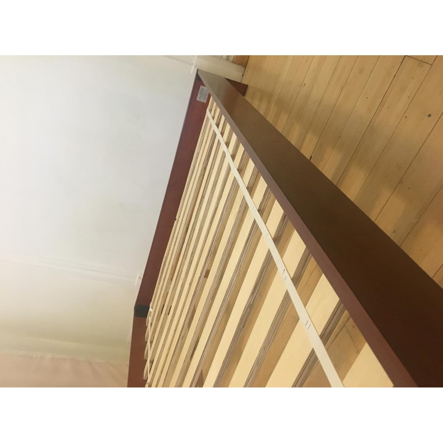 Wood Low Queen Bed Frame - image-2