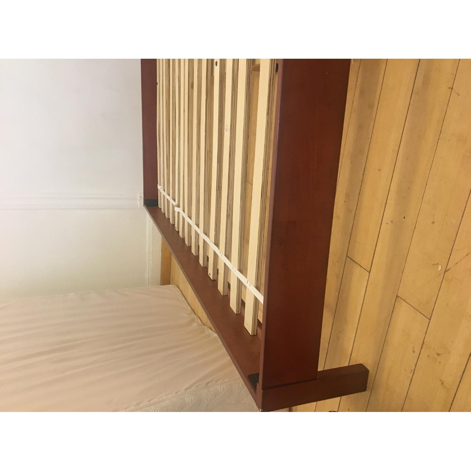 Wood Low Queen Bed Frame - image-4