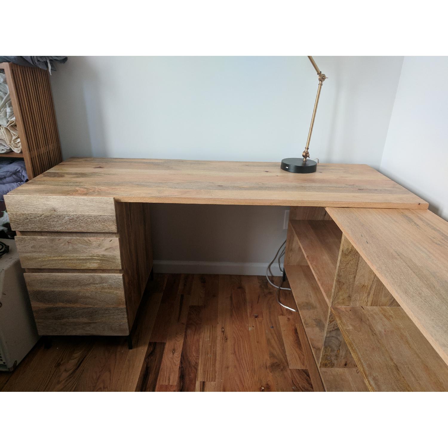 West Elm Industrial Storage Modular Desk - image-2
