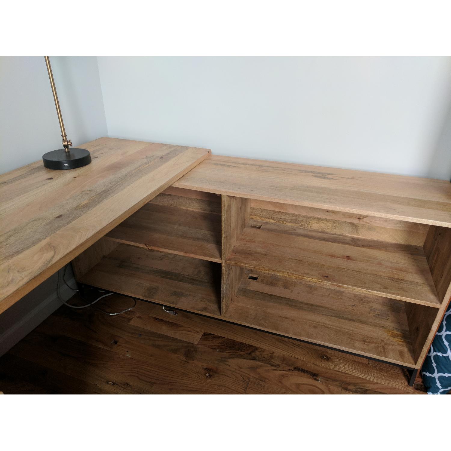 West Elm Industrial Storage Modular Desk - image-4