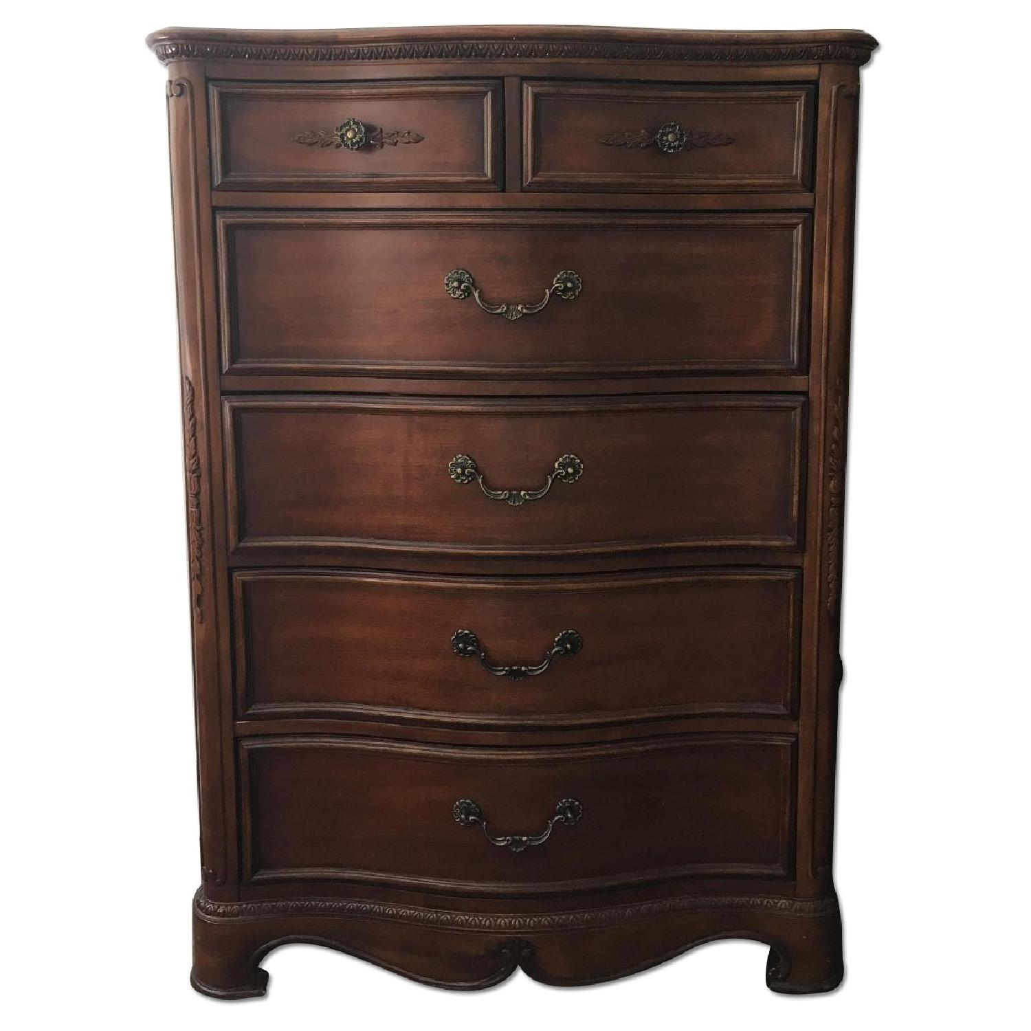 Laura Ashley Wood 6-Drawer Dresser - image-0