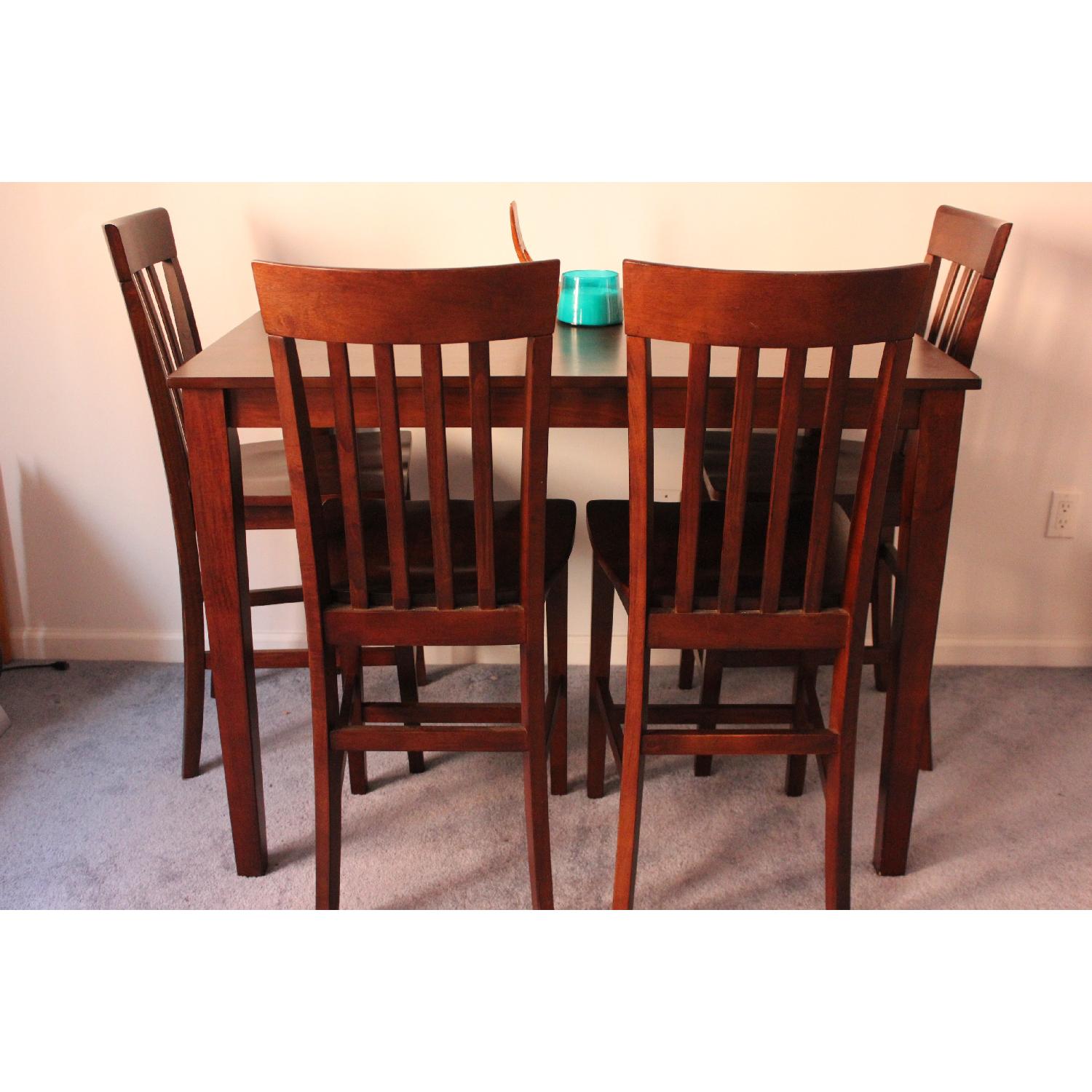 Raymour & Flanigan 5 Piece Counter-Height Dining Set - image-2