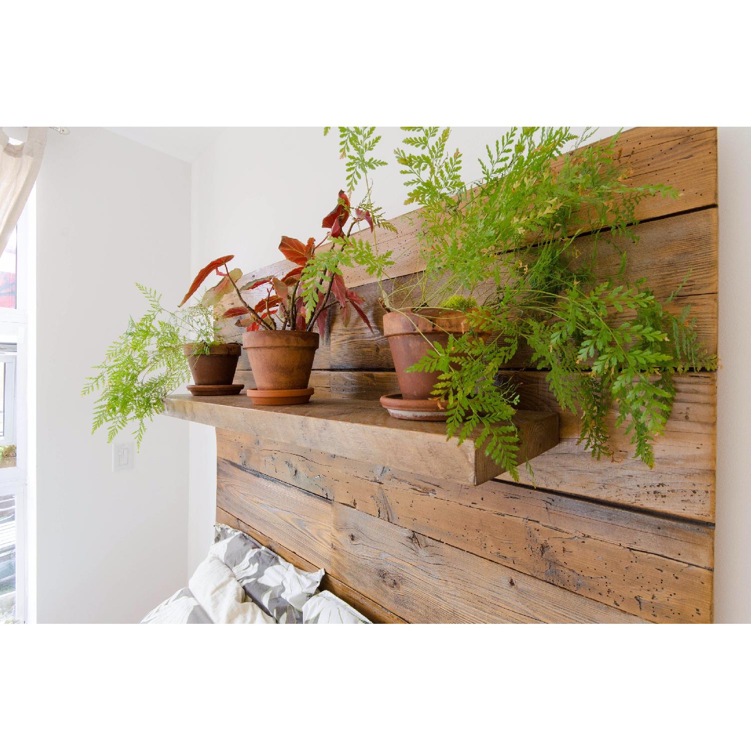 Silo Jed Turner Custom Salvaged Hemlock Wood Headboard - image-7