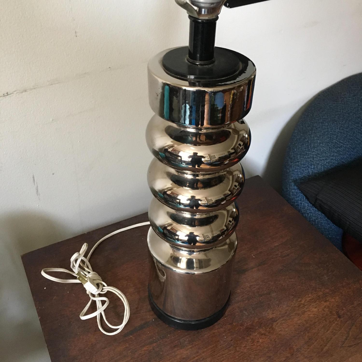Vintage George Kovacs Inspired Chrome Table Lamp - image-3