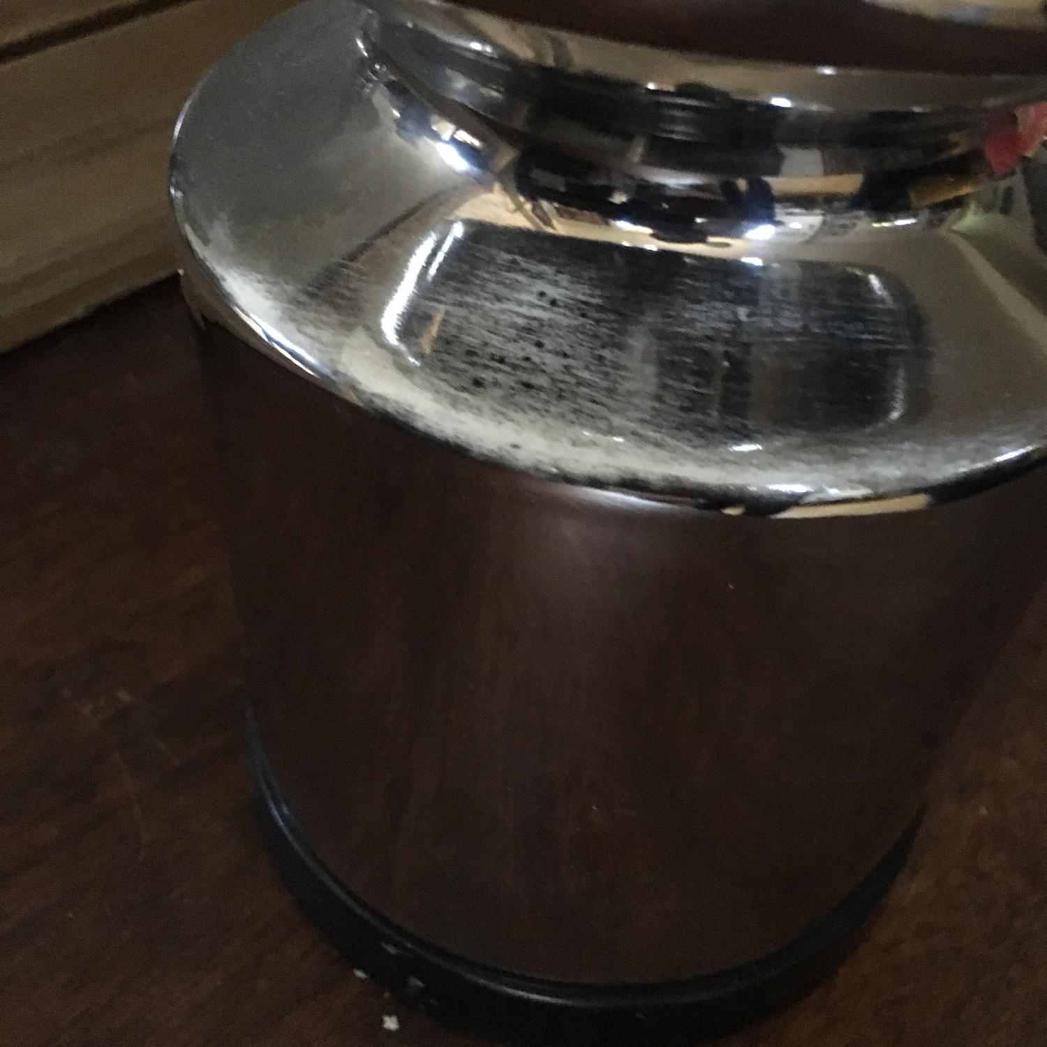 Vintage George Kovacs Inspired Chrome Table Lamp - image-6