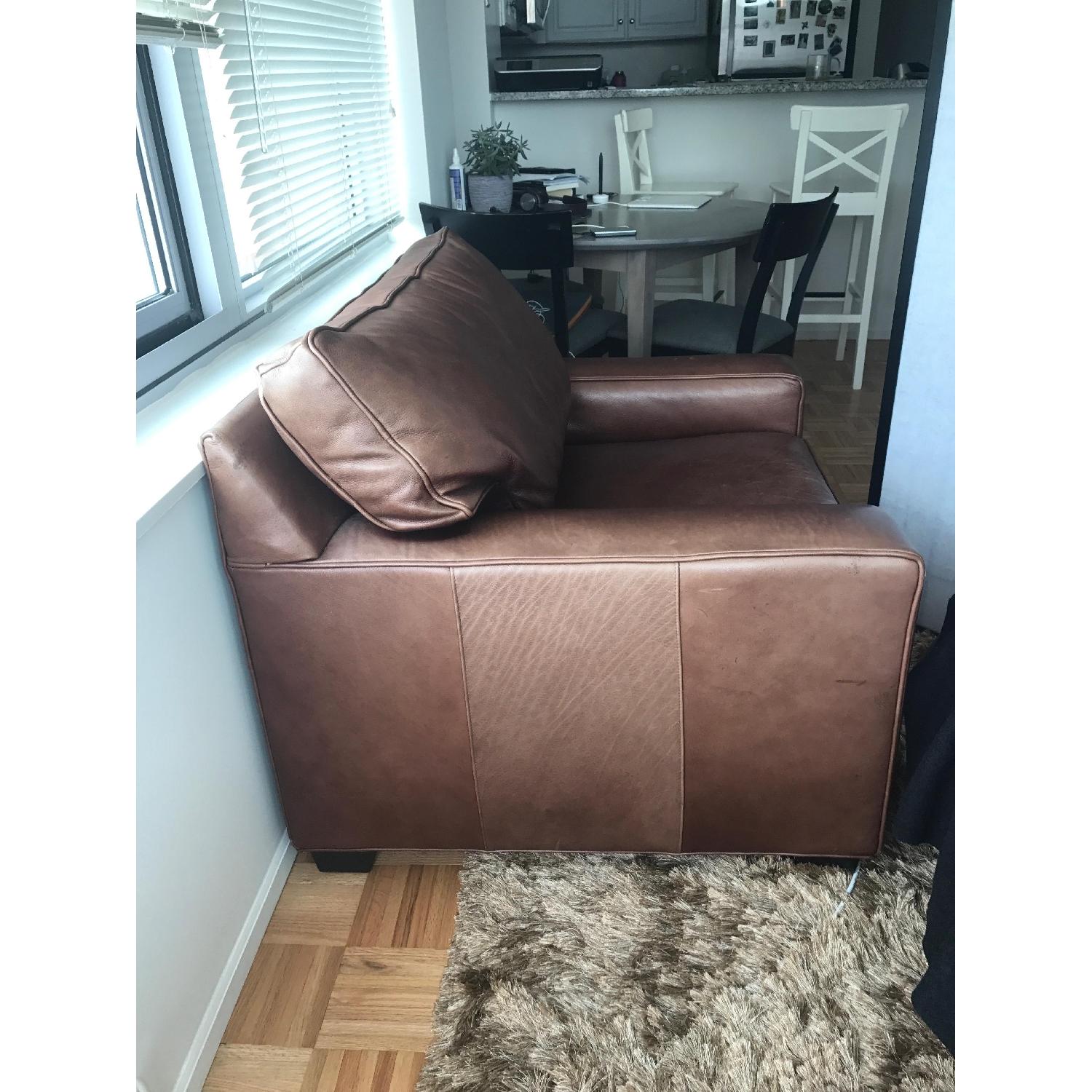 Mitchell Gold + Bob Williams Leather Chair - image-2