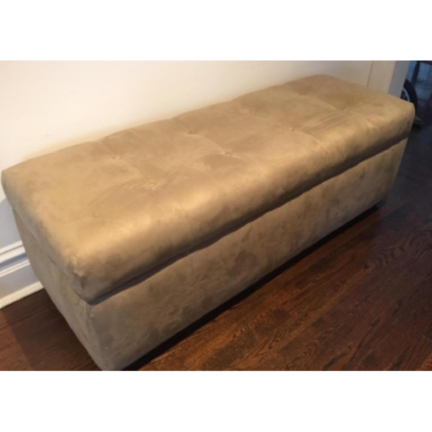 Restoration Hardware Storage Bench AptDeco
