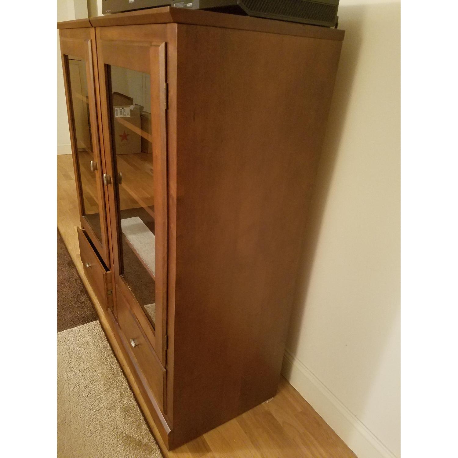 Ethan Allen 2 Piece Entertainment Center - image-2
