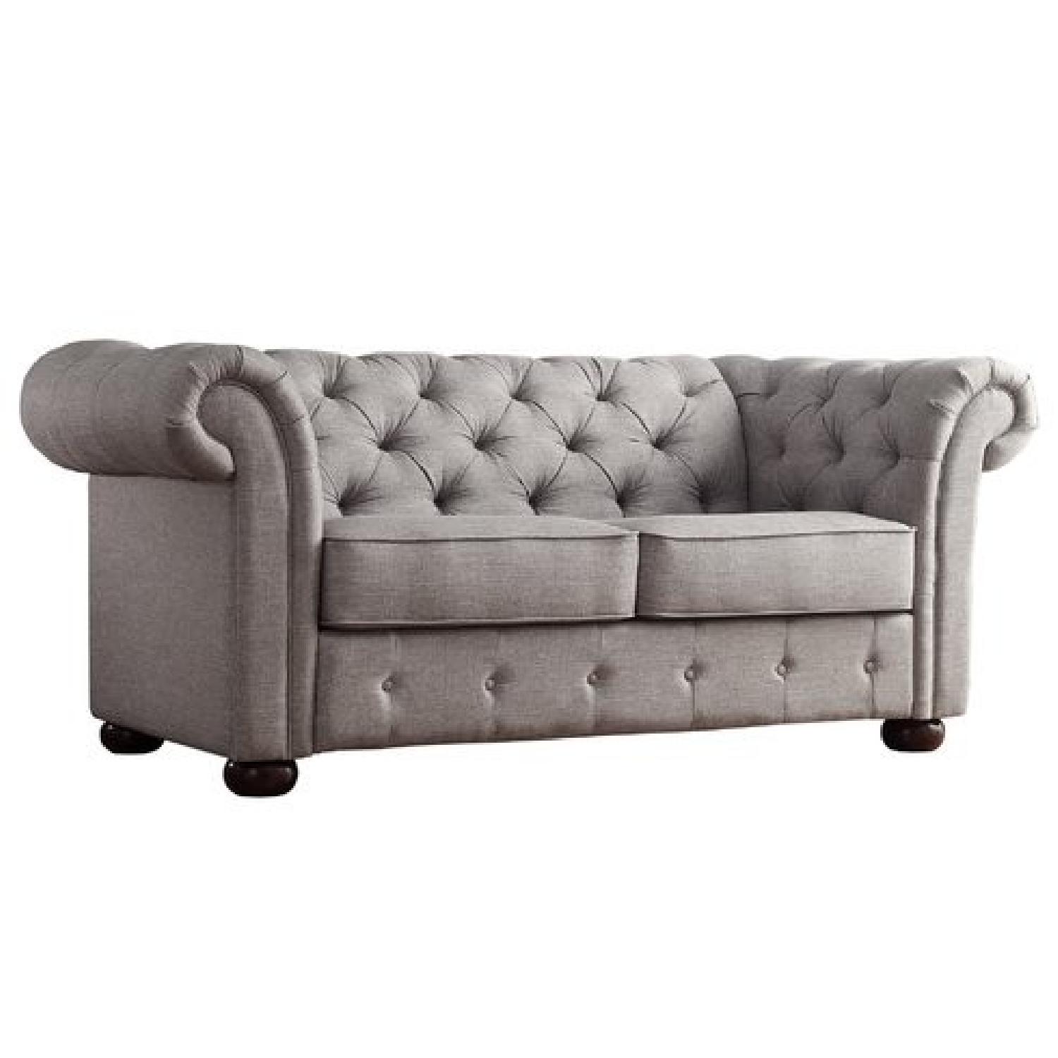 Chesterfield Tufted Loveseat - image-0