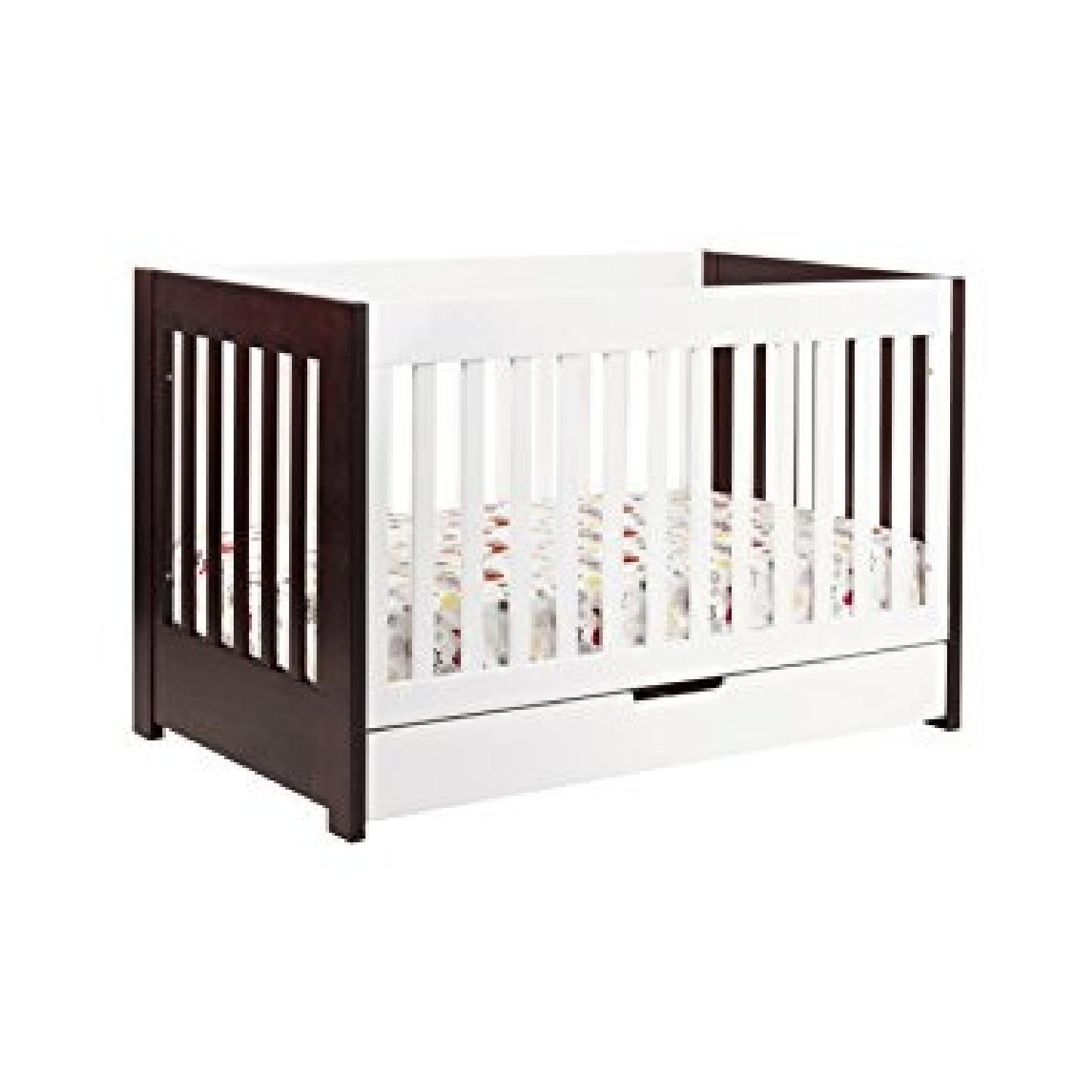 Babyletto Mercer 3-in-1 Convertible Crib w/ Toddler rail - image-0