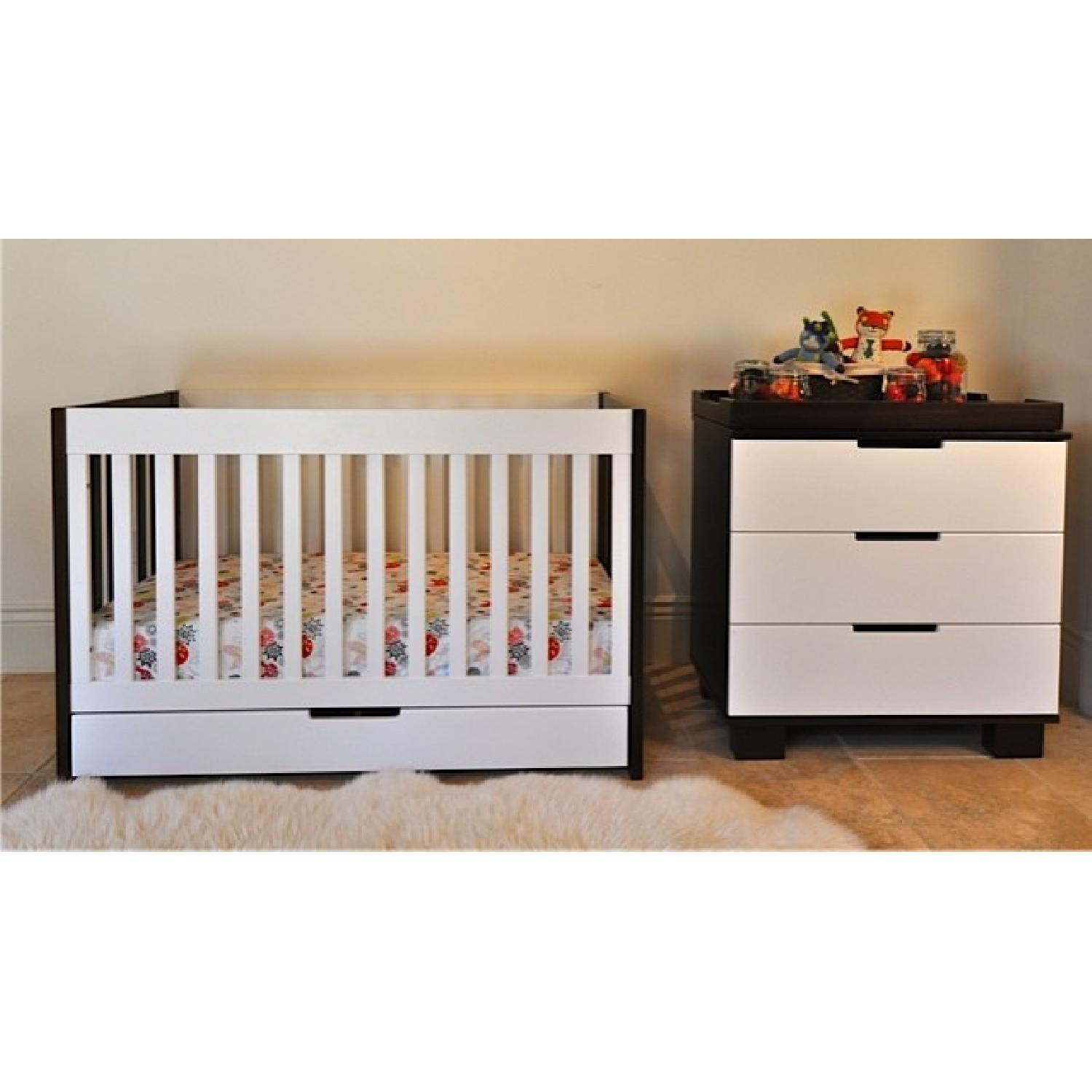 Babyletto Mercer 3-in-1 Convertible Crib w/ Toddler rail - image-3