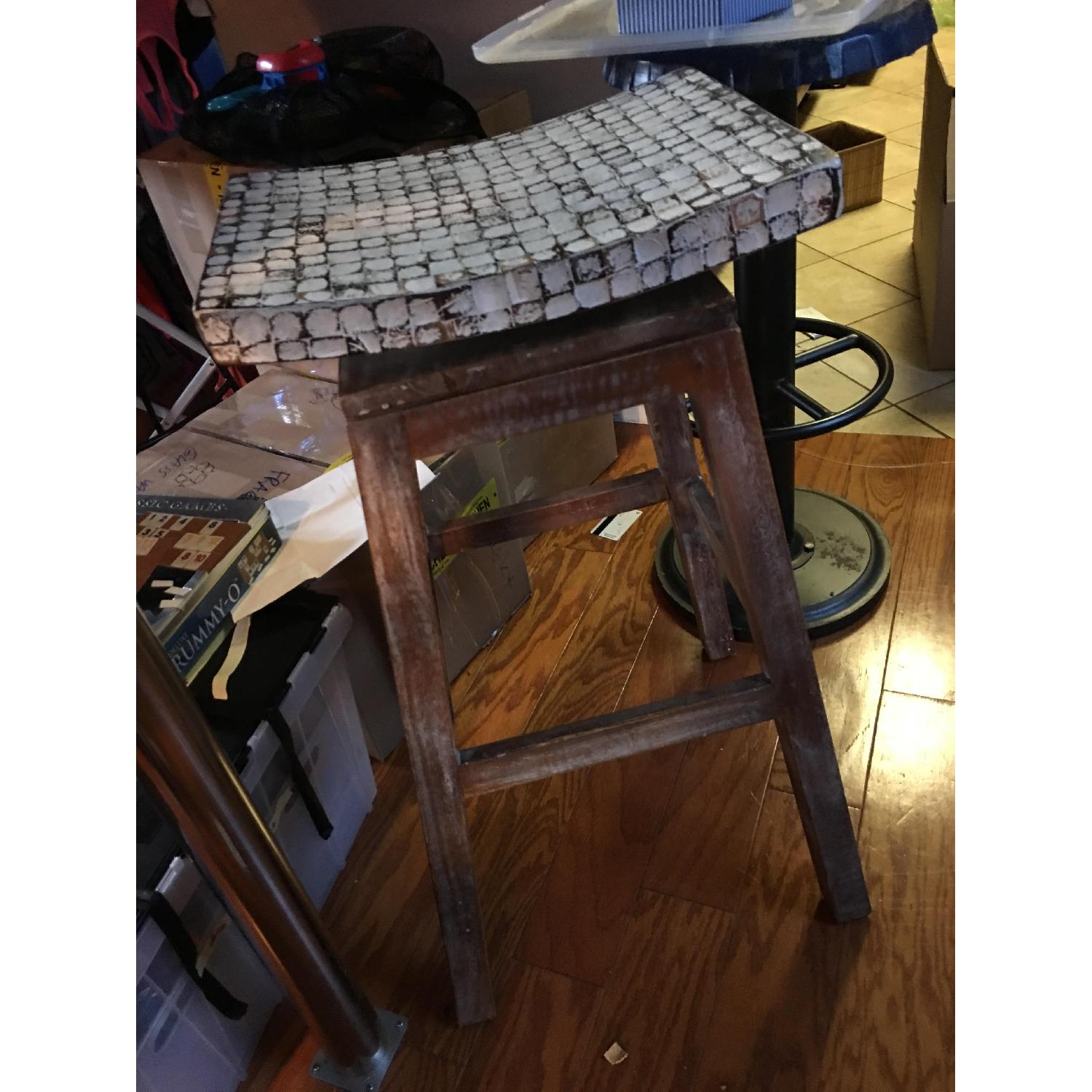 Carolina Chair & Table Company Swivel Bar Stool - image-1