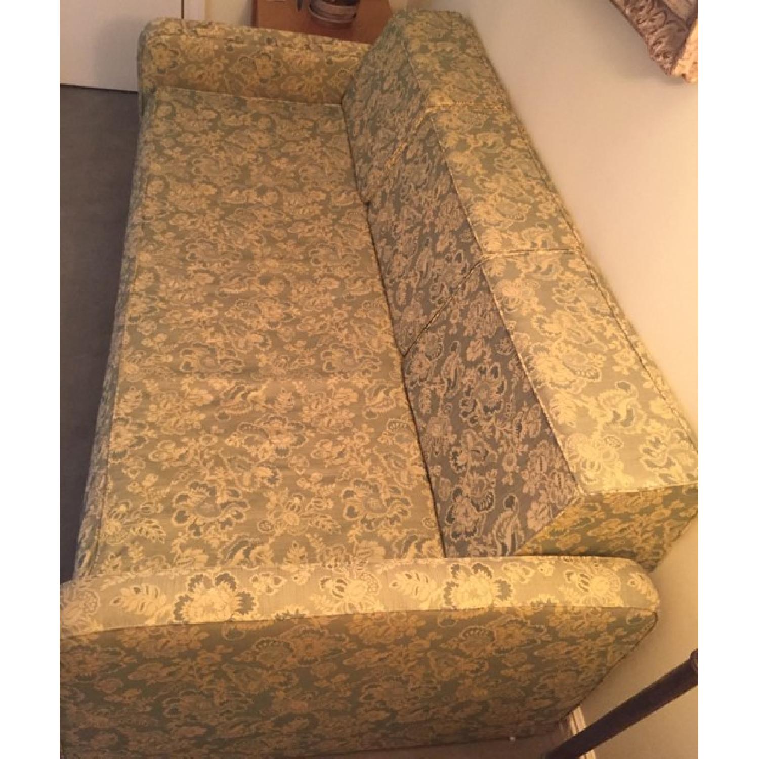 Fully Upholstered Daybed w/ Roll-Out Trundle - image-1