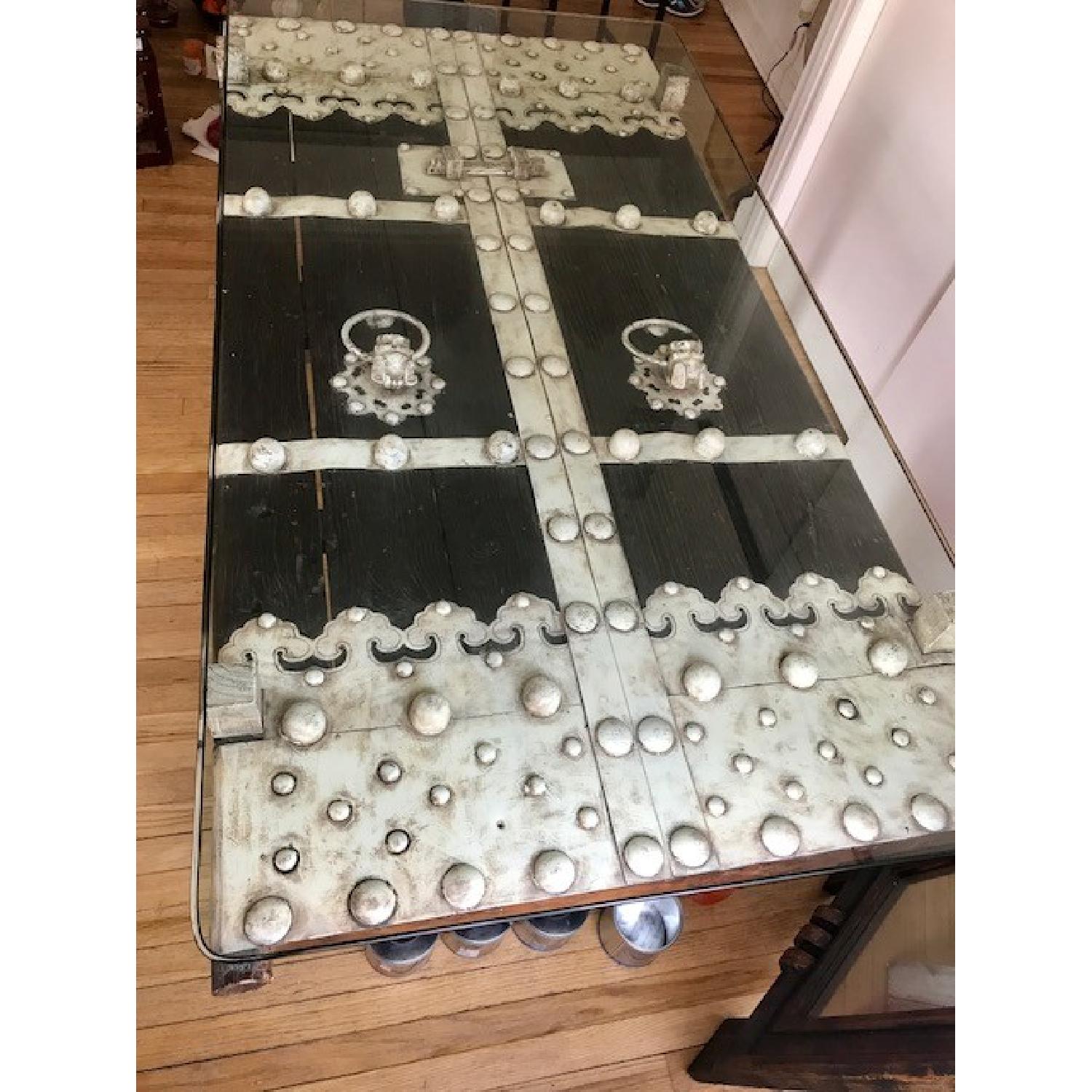 Antique Chinese Wooden Dining Table - image-2