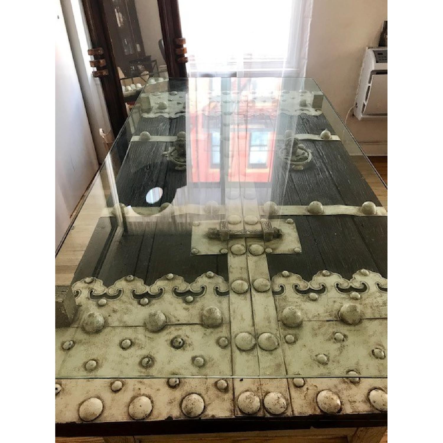 Antique Chinese Wooden Dining Table - image-3