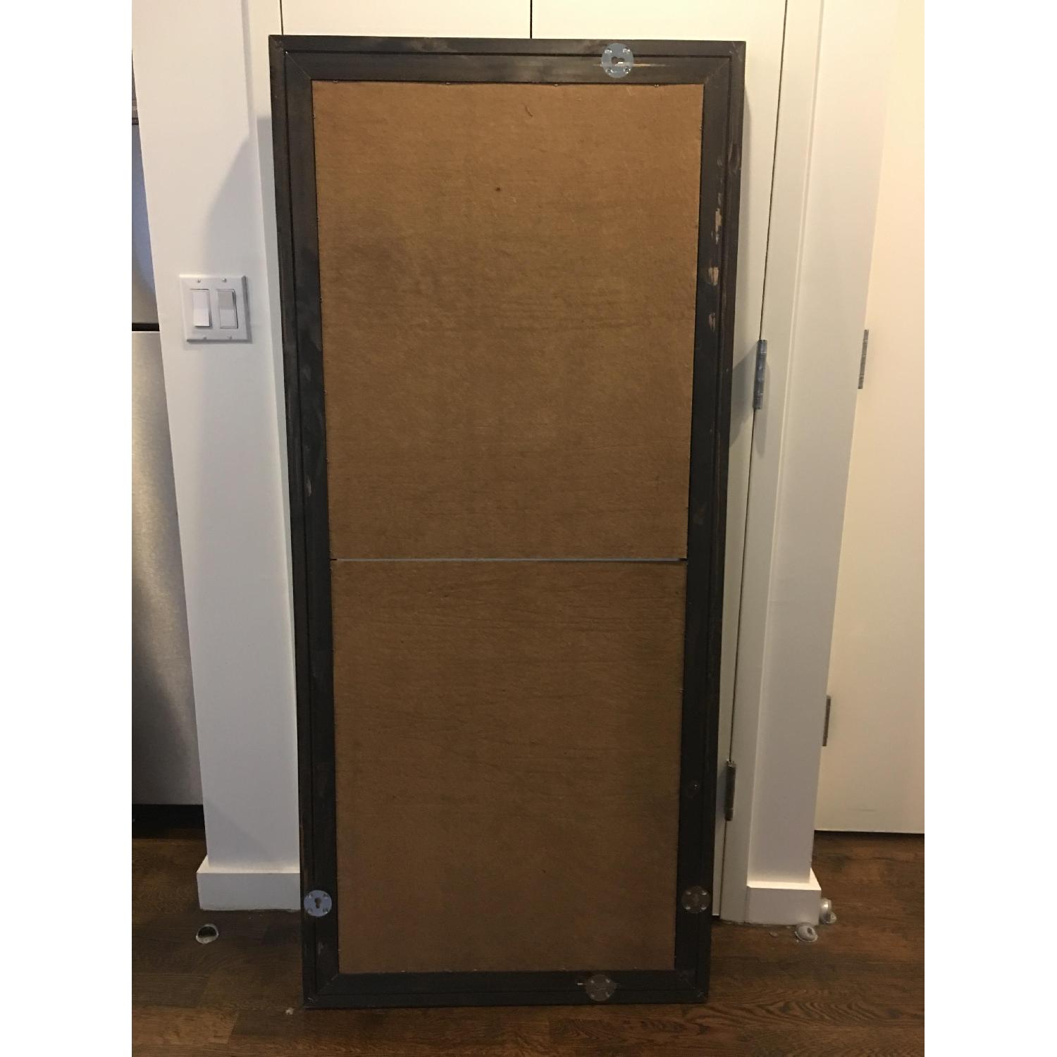 Ikea Hemnes Black-Brown Mirror - image-2