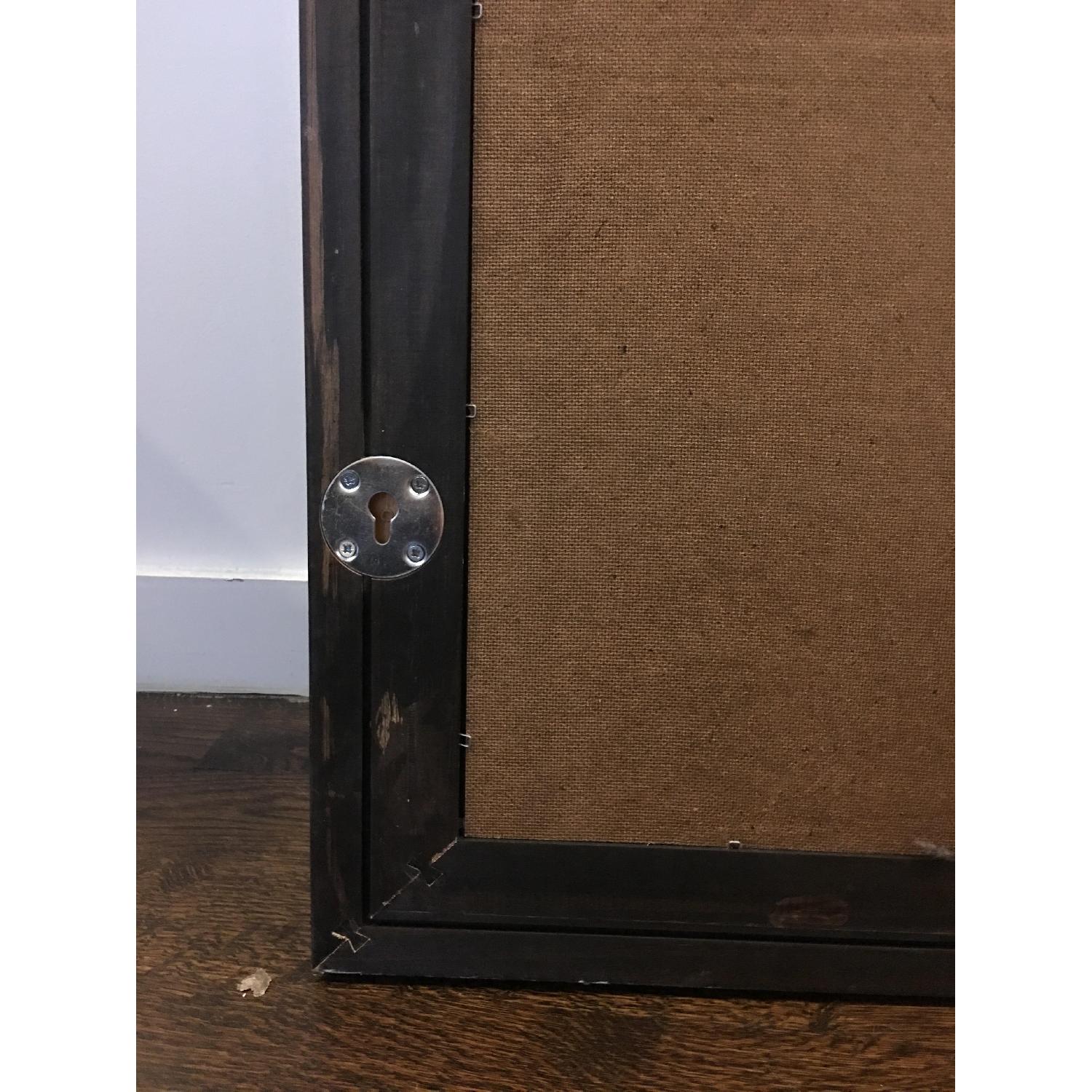 Ikea Hemnes Black-Brown Mirror - image-4